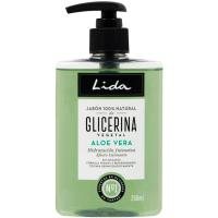 Jabón líquido glicerina-aloe LIDA, bote 250 ml