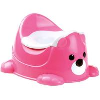 Orinal ergonómico con forma de osito en color rosa, muy resistente MOLTO