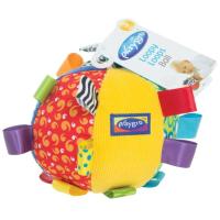 PLAYGRO Loopy Loops txintxirrin jarduera pilota biguna, adin gomendatua: +3 hilabete