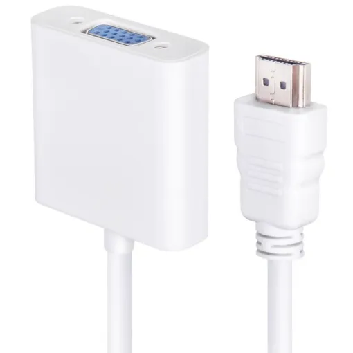 Cable adaptador HDMI macho a VGA hembra H2.V PROLINX, 25 cm