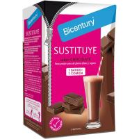 Batido de choco BICENTURY SUSTITUYE, 5 sobres, caja 225 g Batido de choco BICENTURY SUSTITUYE, 5 sobres, caja 225 g