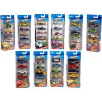 Vehículos 1:64, surtido ¿Cuál te llegará? edad rec:+3 años, HOT WHEELS, pack 5 uds