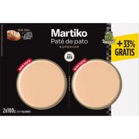 MARTIKO goi mailako ahate patea, blisterra 150 g