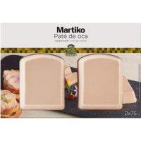 MARTIKO goi mailako antzar patea, sorta 2x75 g