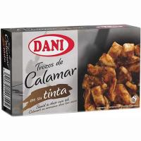 Calamares en su tinta DANI, lata 106 g