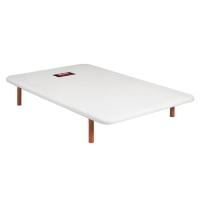 Base tapizada Divanlin 135x190 3D Blanca PIKOLIN Producto sin patas, se pueden adquirir en esta web