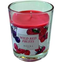 Vela vaso frutos rojos ROURA, 70x75cm