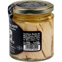 Bonito en aceite de oliva LA MUTRIKUARRA, frasco 225 g 
