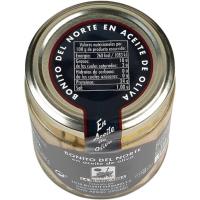 Bonito en aceite de oliva LA MUTRIKUARRA, frasco 225 g 