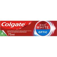 COLGATE MAX WHITE Optic hortzetako pasta, tutua 75 ml