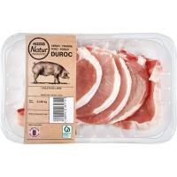 Chuleta de lomo de cerdo EROSKI Natur Duroc 4-5 und. bja 450 g