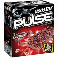 Barra Pulse de chocolate ISOSTAR, caja 138 g Barra Pulse de chocolate ISOSTAR, caja 138 g