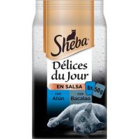 SHEBA katuentzako arrain deliziak, sorta 6x50 g