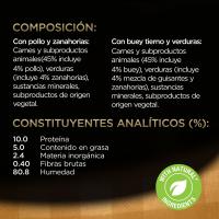 Gelatina multipack CÉSAR, pack 4x100 g