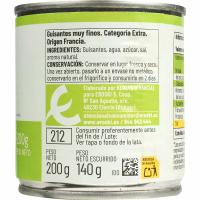 Guisante muy fino EROSKI BASIC, pack 3x140 g