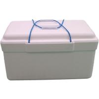 Nevera Polarbox portátil de poliespán de 25 L, 52x25x30 cm, 1 ud