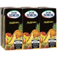 Néctar multifruta DON SIMON, pack 6x20 cl