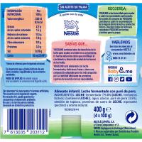 Yogolino de pera NESTLÉ, pack 4x100 g