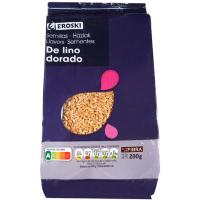 Semillas de lino EROSKI, bolsa 200 g Semillas de lino EROSKI, bolsa 200 g