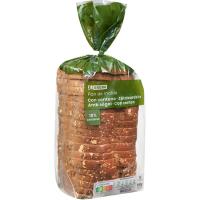 Pan de molde de centeno-semillas EROSKI, paquete 675 g