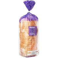 Pan de molde cereales-semillas EROSKI, paquete 675 g