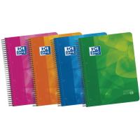 Cuaderno de espiral A4 Europeanbook4, cuadrícula 5x5, microperforado, 3 separadores, tapa de plástico ¿Cuál te llegará? 400027277 OXFORD, 120 hojas+50% gratis Cuaderno de espiral A4 Europeanbook4, cuadrícula 5x5, microperforado, 3 separadores, tapa de plástico ¿Cuál te llegará? 400027277 OXFORD, 120 hojas+50% gratis