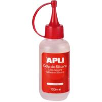 Cola de silicona líquida APLI, tubo 100ml