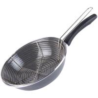 Sartén freidora de acero esmaltado, apto para todo tipo de cocinas, MAGEFESA, Ø26cm