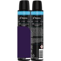 REXONA Duo Cobalt gizonentzako desodorantea, sorta 2x200 ml