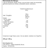 Mermelada de mango de temporada HERO, frasco 350 g 