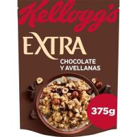 KELLOGG'S EXTRA txokolatezko zerealak, poltsa 375 g