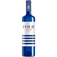 Vino Blanco Verdejo FOUR LINES, botella 75 cl