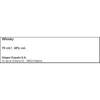 Whisky Bourbon BULLEIT, botella 70 cl