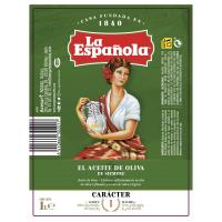 Aceite de oliva intenso LA ESPAÑOLA, botella 1 litro