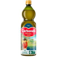 Aceite de oliva virgen extra picual CARBONELL, botella 1 litro