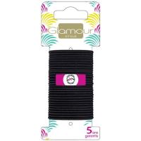 GLAMOUR metalik gabeko goma finak, sorta 30 ale