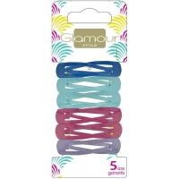 Ranas de colores de metal GLAMOUR, pack 12 unid.