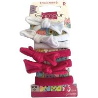 Coleteros infantiles adornos GLAMOUR, pack 8 unid.