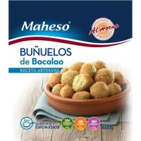 Buñuelos de bacalao MAHESO, caja 400 g