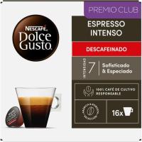 NESCAFÉ DOLCE GUSTO espresso kafe kafeinagabea bizia, kutxa 16 kapsulak