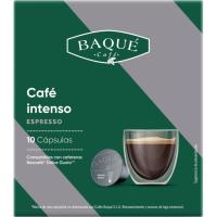 Café sabor intenso compatible Dolce Gusto BAQUÉ, caja 10 uds