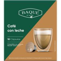 Café con leche compatible Dolce Gusto BAQUÉ, caja 10 uds