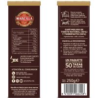 Café molido Gran Aroma extra fuerte MARCILLA, click pack 250 g