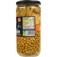 Menestra de verduras Eroski SELEQTIA, frasco 450 g