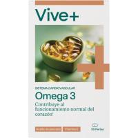 Perlas de Omega3 VIVE+, caja 48 cápsulas