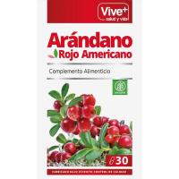 Arándano rojo VIVE+, bote 30 cápsulas