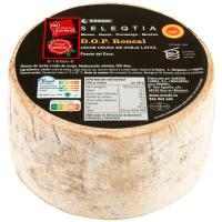 Queso Roncal mini EROSKI SELEQTIA, pieza aprox. 1 kg