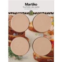 MARTIKO goi mailako pate sorta, 4x75 g