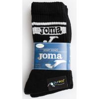 Calcetín de hombre, tenís, caña alta, color negro, talla 39/42 JOMA, 3 pares