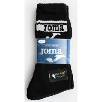 Calcetín hombre, tenís, caña alta, color negro, talla 43/46 JOMA, 3 pares